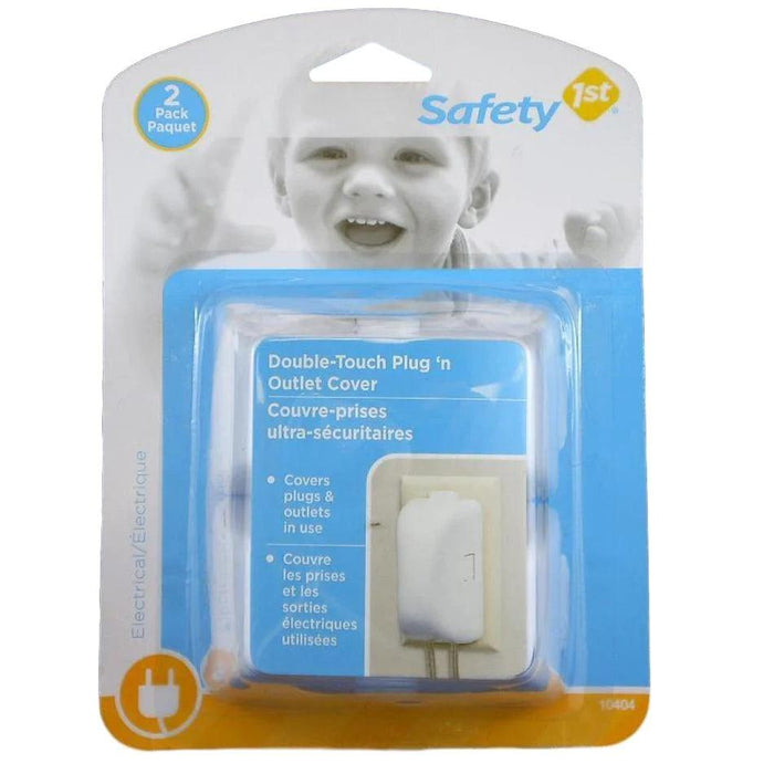 Safety 1st® - Safety 1st® Double-Touch Plug n' Outlet cover - 2 pack