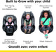 Safety 1st® - Safety 1st® Grow and Go 3-in-1 Convertible Car Seat with anti-rebound bar