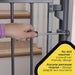 Safety 1st® - Safety 1st Ready to Install Gate - Black