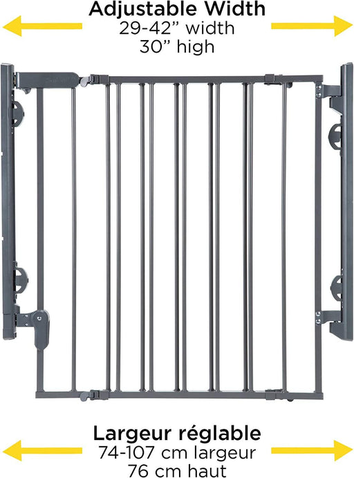 Safety 1st® - Safety 1st Ready to Install Gate - Grey