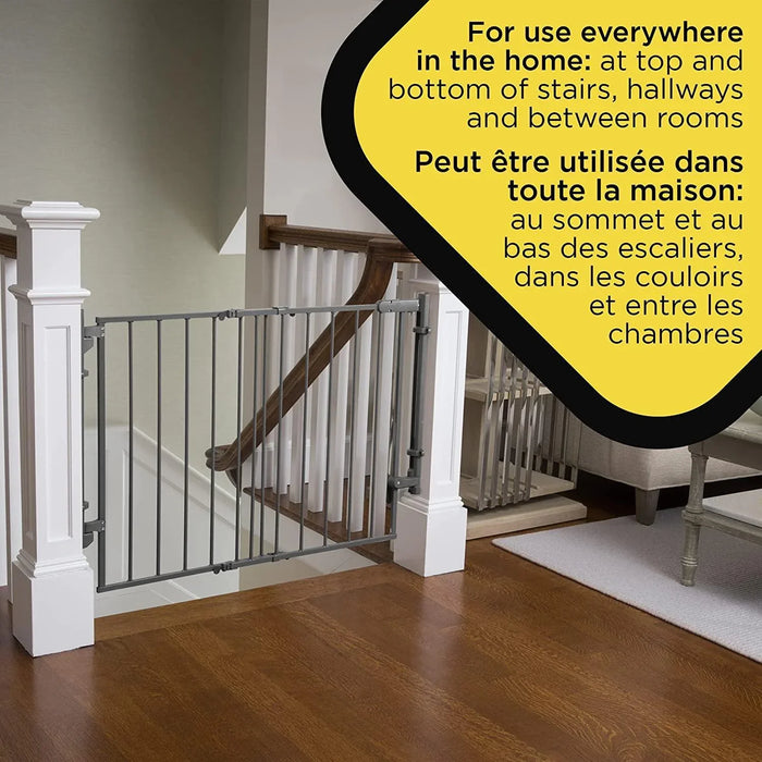 Safety 1st® - Safety 1st Ready to Install Gate | Hardware Mount | One-Hand Operation