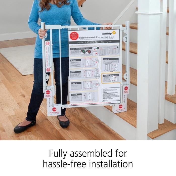 Safety 1st® - Safety 1st Ready to Install Gate | Hardware Mount | One-Hand Operation