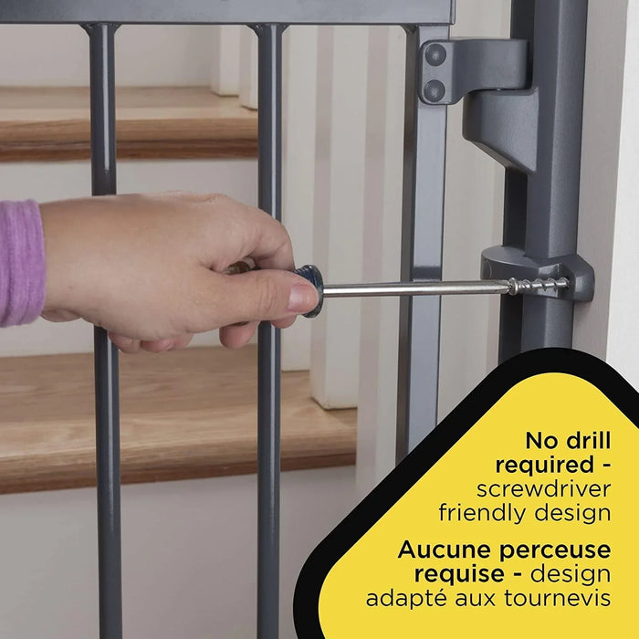Safety 1st® - Safety 1st Ready to Install Gate | Hardware Mount | One-Hand Operation