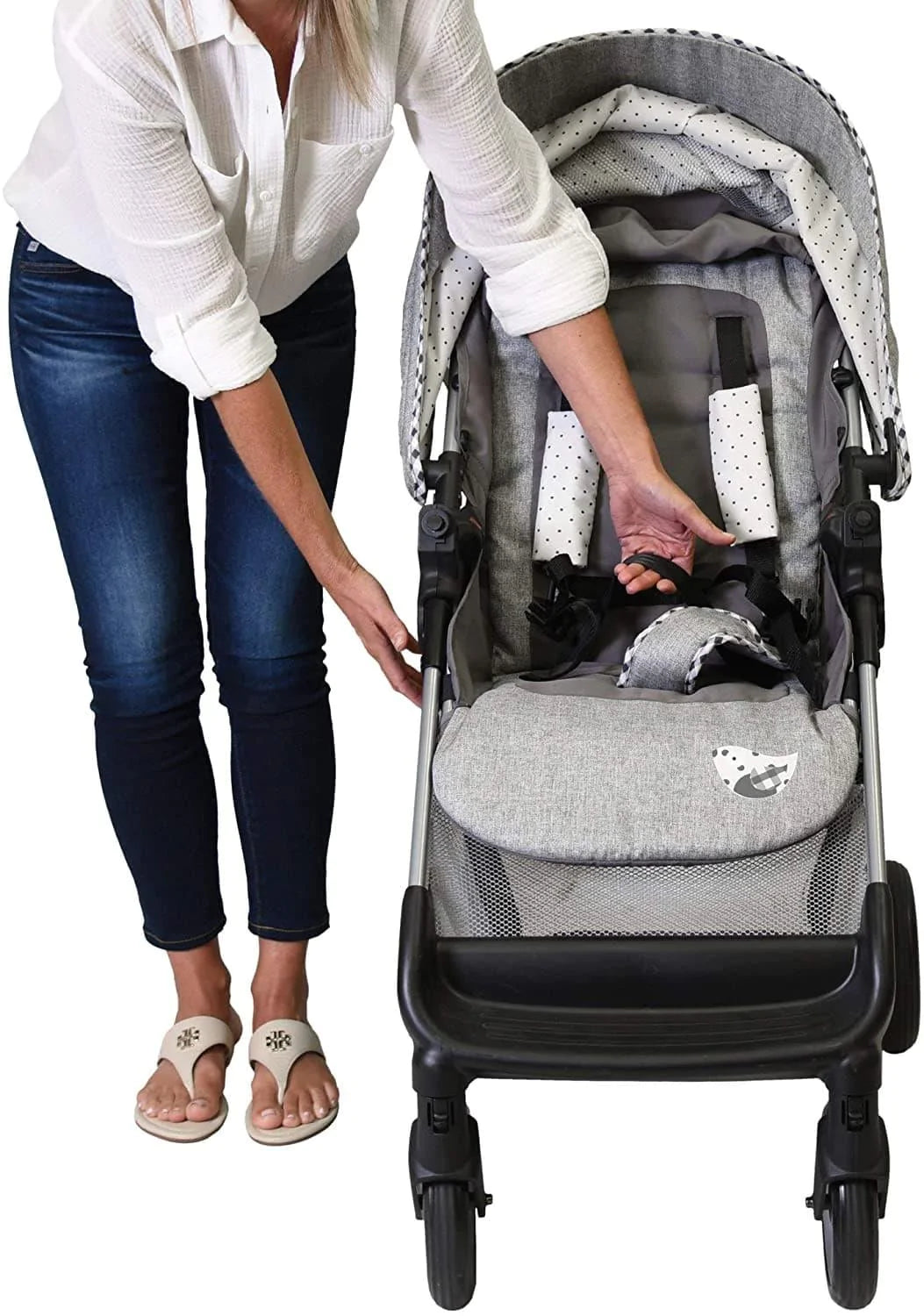 Safety 1st® - Safety 1st Smooth Ride Deluxe Travel System with 35LT Car Seat- Woodland Wonder