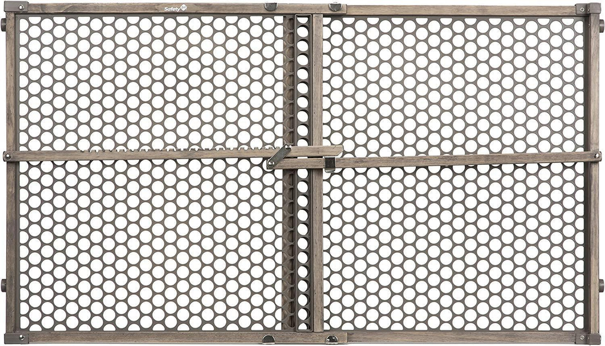 Safety 1st® - Safety 1st Wood Security Gate - Vintage Grey