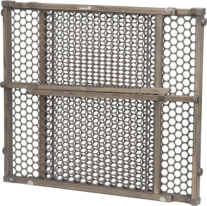 Safety 1st® - Safety 1st Wood Security Gate - Vintage Grey
