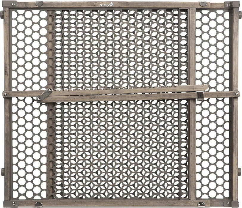 Safety 1st® - Safety 1st Wood Security Gate - Vintage Grey