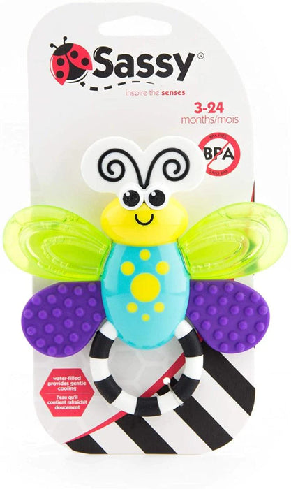 Sassy® - Sassy® Flutterby Teether - Baby Water-Filled Teething Toy