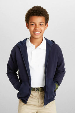 School Uniform - School Uniform Fleece zip-up hoodie