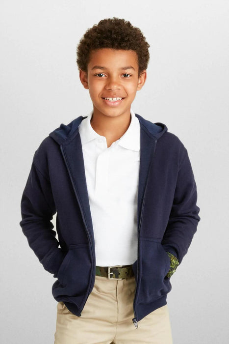 School Uniform - School Uniform Fleece zip-up hoodie