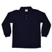 School Uniform - School Uniform Unisex Navy long sleeve polo