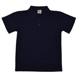 School Uniform - School Uniform Unisex navy short sleeve polo