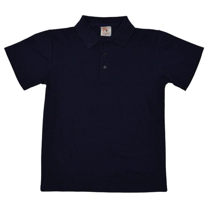 School Uniform - School Uniform Unisex navy short sleeve polo