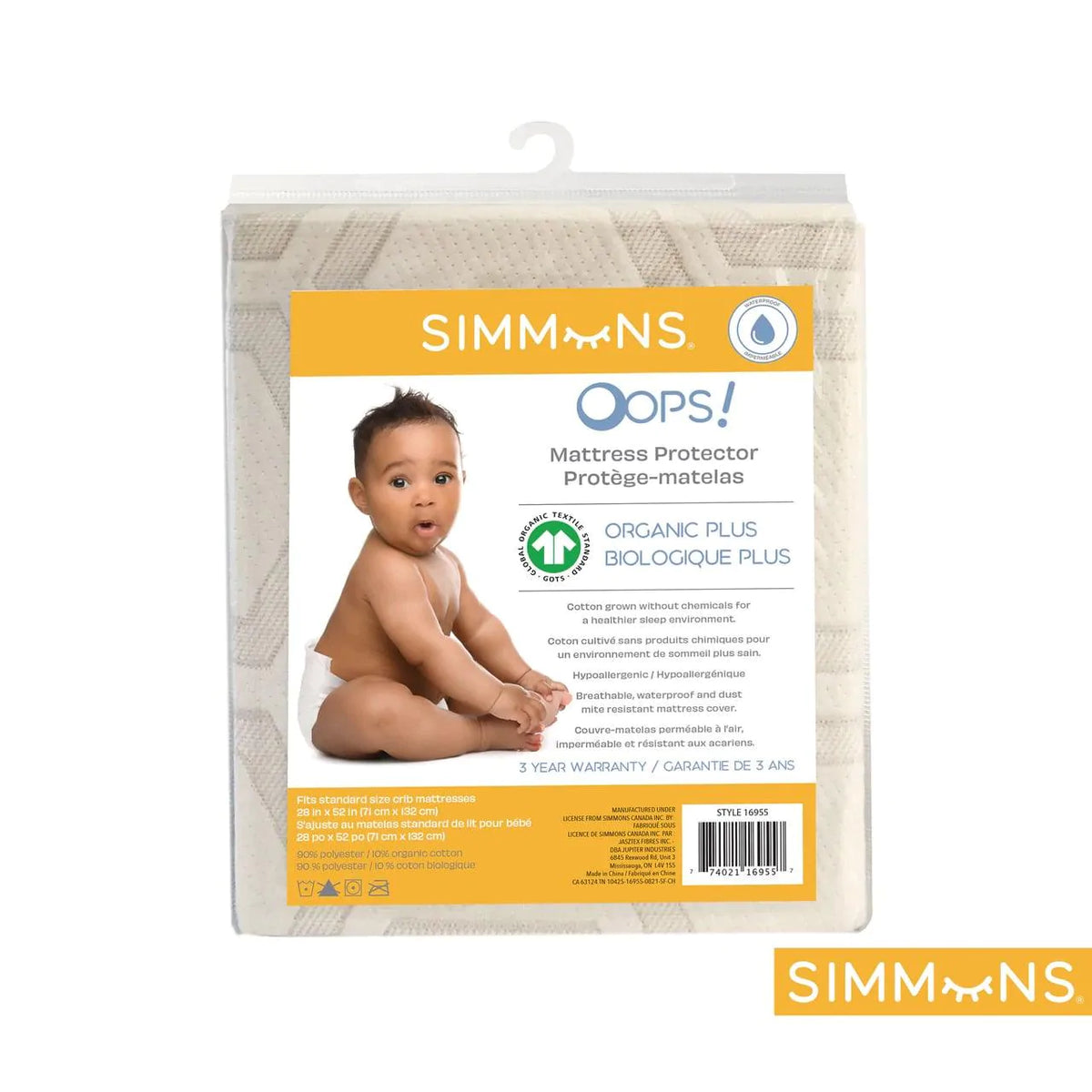 Crib mattress pad on sale cover