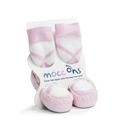 Sock Ons® - Sock Ons® Mocc Ons Ballerina - Baby & Infant Slipper Socks