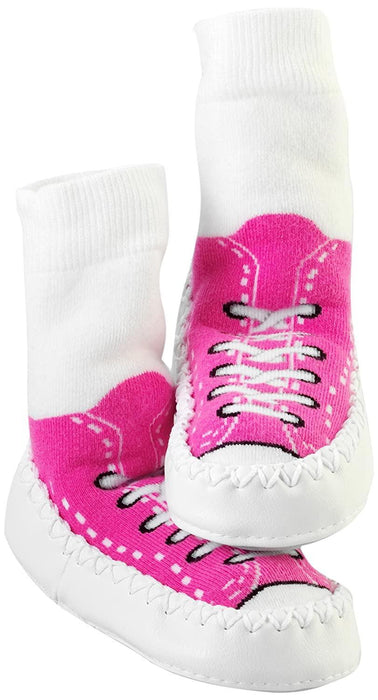 Sock Ons® - Sock Ons® Mocc Ons - Fuschia Sneakers