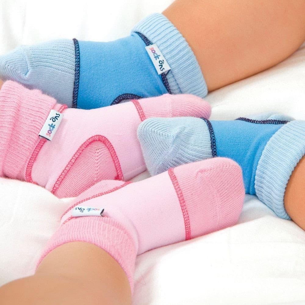 Sock Ons® - Sock Ons White - Keeps baby's socks on