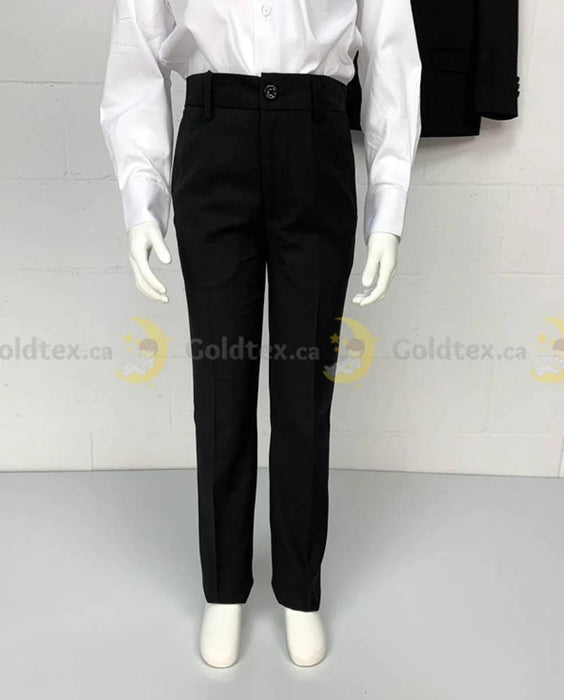 Soul of London® - Soul of London® 2 Piece Boys Black Suit