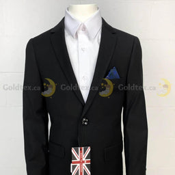 Soul of London® - Soul of London® 2 Piece Boys Black Suit