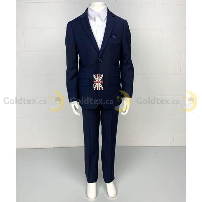 Soul of London® - Soul of London® 2 Piece Boys Kids Navy Suit