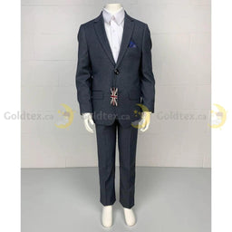Soul of London® - Soul of London® 2 Piece Charcoal Kids Suit