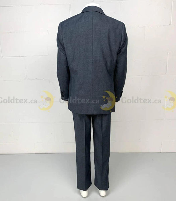 Soul of London® - Soul of London® 2 Piece Charcoal Kids Suit