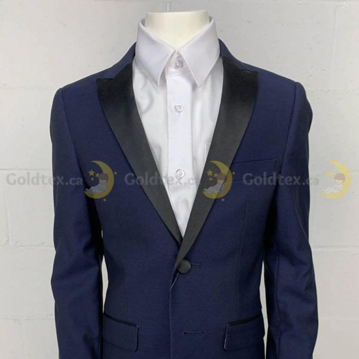 Soul of London® - Soul of London® Boys Navy Tuxedo