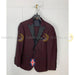 Soul of London® - Soul of London® Kids Burgundy Tuxedo with Black overlay