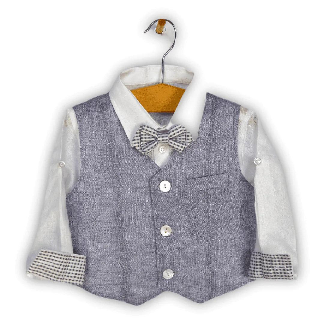 Stella® - Stella Boys Baptism Outfit - Made in Italy