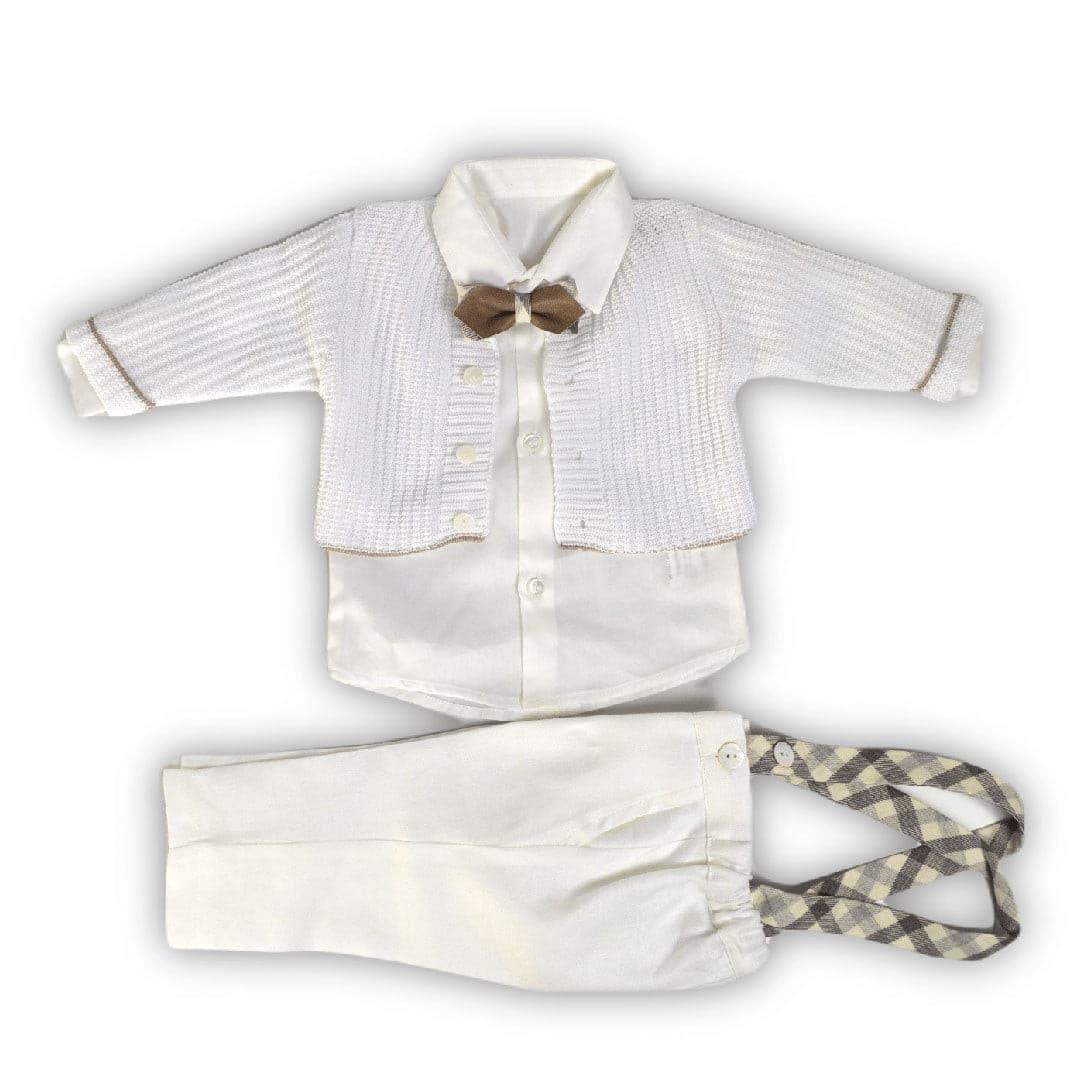 Stella® - Stella Boys Baptism Outfit - Made in Italy