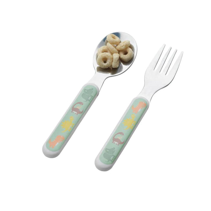 Sugarbooger - Sugarbooger Baby Dinosaur - Silverware Set
