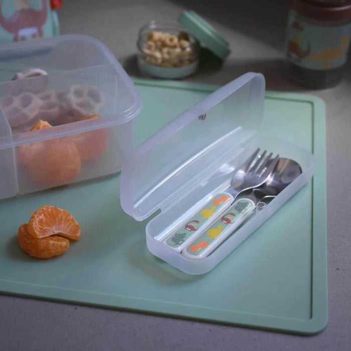 Sugarbooger - Sugarbooger Baby Dinosaur - Silverware Set