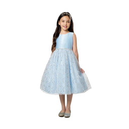 Sweet Kids® - Sequin diamond tulle skirt with satin top - SK927