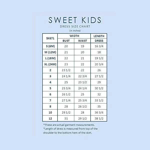 Sweet Kids® - Sweet Kids Baby Girls Dress SKB711