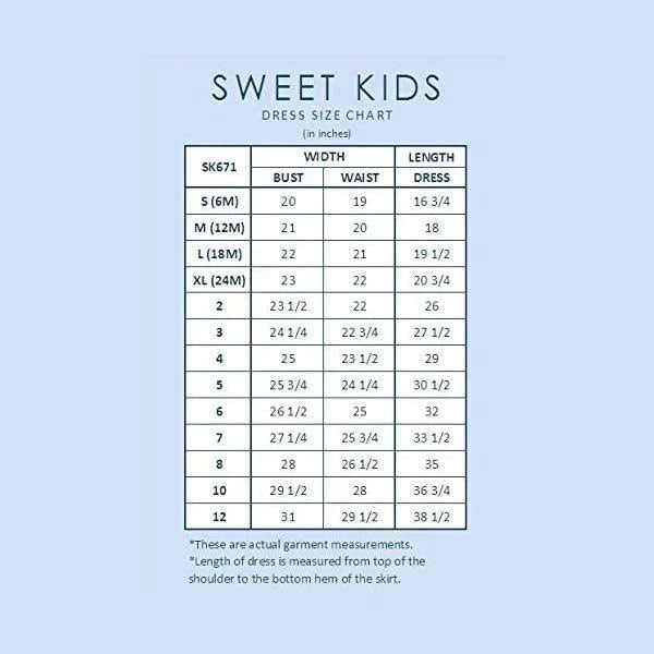 Sweet Kids® - Sweet Kids Baby Girls Dress SKB711