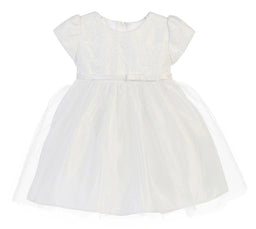 Sweet Kids® - Sweet Kids® White Lace Baptism Dress SKB599