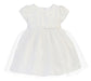 Sweet Kids® - Sweet Kids® White Lace Baptism Dress SKB599