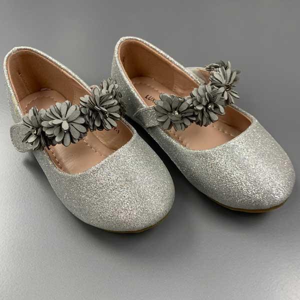 Sweet Kidz® - Sweet Kidz Baby Girl Dressy Shoes - Silver