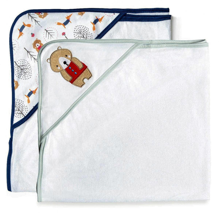 Tendertyme® - Tendertyme Baby Hooded Towels - Animals ( 2 Pack)
