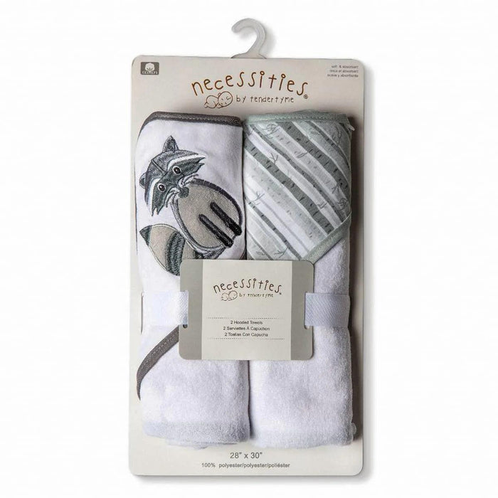 Tendertyme® - Tendertyme Baby Hooded Towels - Animals ( 2 Pack)