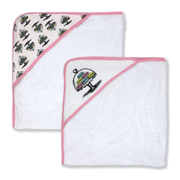 Tendertyme® - Tendertyme Baby Hooded Towels - City Trends (2 Pack)