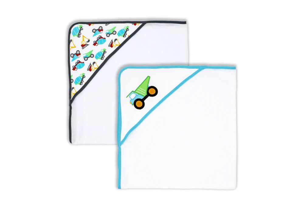 Tendertyme® - Tendertyme Baby Hooded Towels - City Trends (2 Pack)