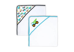 Tendertyme® - Tendertyme Baby Hooded Towels - City Trends (2 Pack)