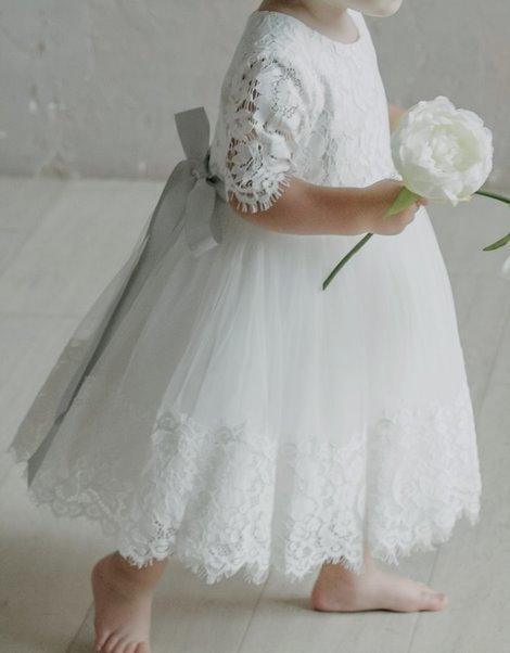 Teter Warm - Teter Warm Baptism Dress - Off White