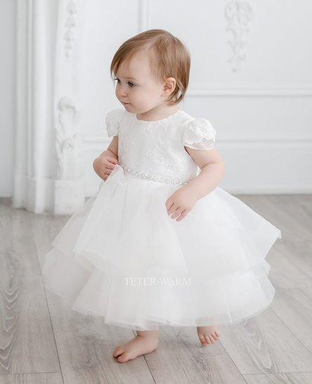 Teter Warm - Teter Warm Baptism Dress - Off White