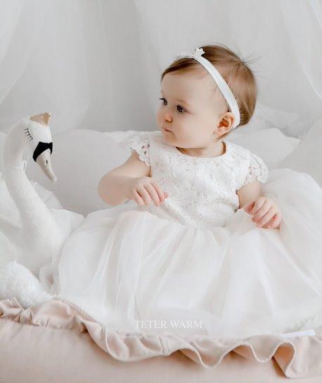 Teter Warm - Teter Warm Baptism Dress - Off White