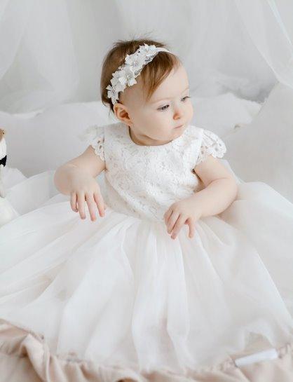 Teter Warm - Teter Warm Baptism Dress - Off White