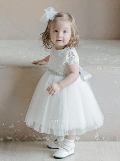 Teter Warm - Teter Warm Baptism Dress - Off White