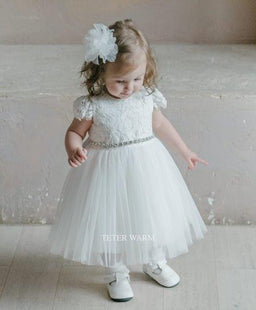 Teter Warm - Teter Warm Baptism Dress - Off White