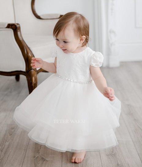 Teter Warm - Teter Warm Baptism Dress - Off White